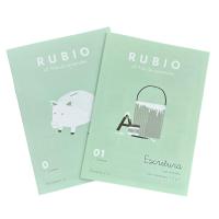 Pack Cuadero Aprendizaje RUBIO ESCRITURA edad 3 - 5 años para niños practicar la letra y escritura deberes verano - details 0