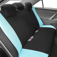 Cubiertas De Asiento De Coche Universal Tamaño Fit Para La Mayoría De Los Coches SUV Camiones Con 3 Cremalleras Y Airbag Compatible - details 0