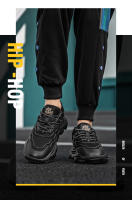 Nuevos Zapatos De Deporte Casual Para Hombre 2024 Suela Antideslizante Transpirable Plataforma Tenis Masculino Zapatillas Deportivas Con Cordones Material Superior De Malla - details 1