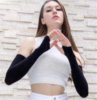 Mangas De Protección Solar Para Verano Deporte Al Aire Libre Antideslizantes Elásticas Para Hombres Y Mujeres Ciclismo Mangas De Nylon Y Poliéster - details 7