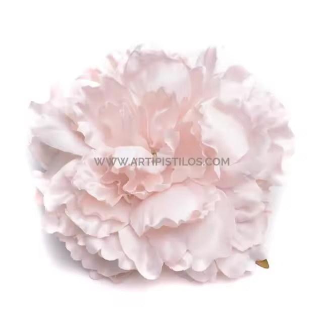 Peonia de Tela 17 Cm Diámetro Flores Realistas Decoración Alta Calidad - 1