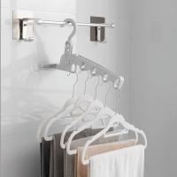 Estante De Secado De Ropa Plegable Con Cinco Agujeros Portátil Para Viajes Uso Doméstico Hoteles Dormitorios Con Gancho Universal - details 9