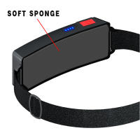 Faros LED portátiles COB, faros para exteriores, batería incorporada, lámpara de cabeza recargable USB, linterna para acampar, escalada de pesca - details 4