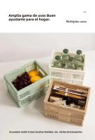 Caja De Almacenamiento Plegable De Plástico Caja De Bricolaje Para Joyería Maquillaje Juguetes Organizador Portátil Caja De Almacenamiento - details 6