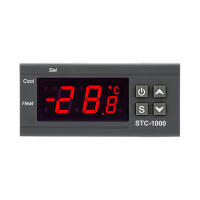 Controlador De Temperatura Digital LED STC-1000 Termómetro Regulador De Incubador 12V 24V 110V 220V Rango De Control -60℃ ~ 120℃ - details 6