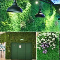 Cerda De Hierba Artificial 40x60cm Eucalipto Falso Césped Para Decoración De Jardín Fiesta Y Muralla Colgante Mat De Vegetación - details 4