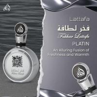 Lattafa Fakhar Platin Eau De Parfum 100 ml- Perfume árabe para hombre - details 2