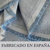 Colcha Multiusos para Sofas Lisa Cubre Sofá y Cama Manta Foulard Decorativa de 50% Algodón y 50% Poliéster Suave y Transpirable Perfecta para Salón y Dormitorio - details 4