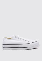 Converse Chuck Taylor All Star Platform Canvas Low Top Deportivas Con Plataforma Mujer Blanco - details 0