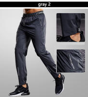 Pantalones Deportivos Para Hombre Con Bolsillos Y Cierre De Cremallera Pantalones De Correr Y Entrenamiento De Secado Rápido Fitness Casuales - details 8