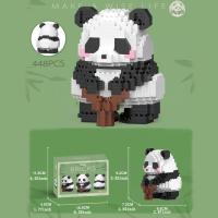 Mini Bloques De Construcción Creativos En Forma De Panda Micro Modelo Diamante Animal Juguetes Para Niños Y Niñas Construcción Ciudadana DIY Regalo Educativo - details 7