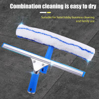 Limpiaventanas 35CM Combo De Limpieza De Ventanas Con Esfuerzo Y Microfibra Herramienta De Limpieza De Ventanas Y Ducha - details 0