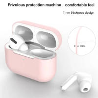 Funda De Silicona Ultrafina Para AirPods pro 2 Cubierta Split Protectora Para Auriculares Bluetooth Inalámbricos De Apple - details 1