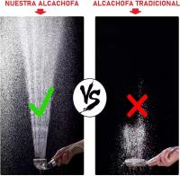 Alcachofa de Ducha Alta Presion,Purificación y Ahorro de Agua con Perlas Filtradoras Antical y Anticloro, Cabezal Ducha Universal Desmontable - details 1