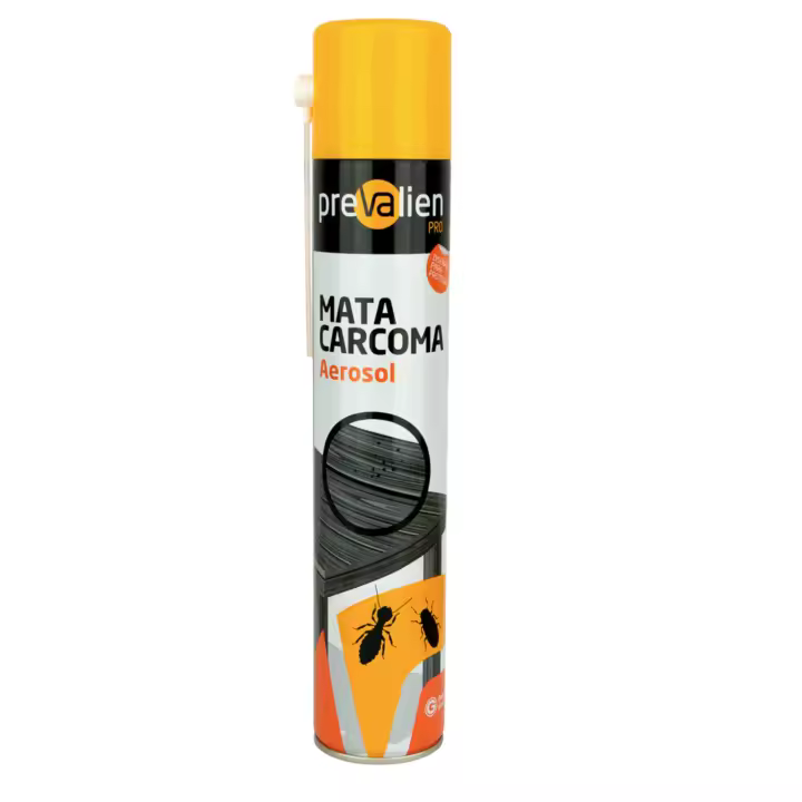 Prevalien - Matacarcoma en Aerosol 500ml - Protector de Madera Contra Carcoma y Termitas con Cánula de Inyección - 1