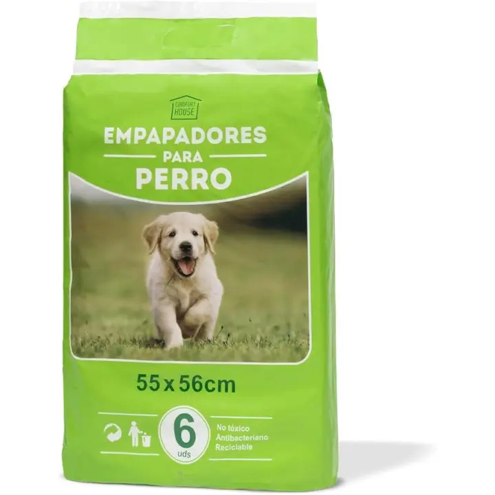 COM-FORT HOUSE Empapadores para Perro - 55CMX56CM - Paquete de 36 Unidades - Máxima Absorción - 1