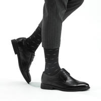 6 Pares De Calcetines De Negocios Para Hombre De Algodón De Alta Calidad Diseño De Moda Talla Grande Calcetines Deportivos Suaves Y Comprimidos - details 11