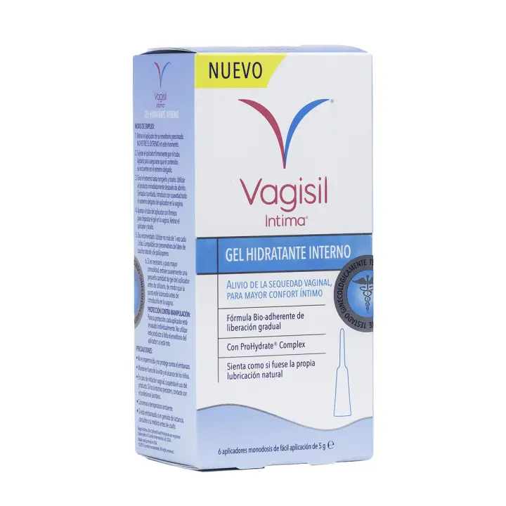 Vagisil gel hidratante interno 6 monodosis de 5 g cada una - 1