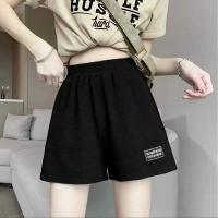 Nuevos Shorts De Lino Para Mujer Verano 2024 Cintura Alta Sobredimensionados Moda Casual Deportiva Pantalones Cortos Tallas S-4XL - details 10