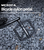 Pedales De Bicicleta MEROCA De Nylon Ultraligero Con Rodamientos Sellados Plataforma Plana Impermeable Antideslizante Para Montaña Y Carretera - details 0