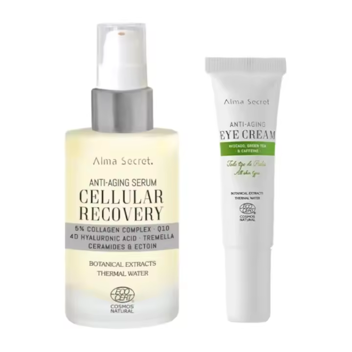 Nuevo Pack Viral: Sérum Cellular Recovery & Mini Contorno ojos 10 ml - Alma Secret - ¡Unimos en un pack los dos productos que más están triunfando! Un pack ideal para las pieles más exigentes. - 1
