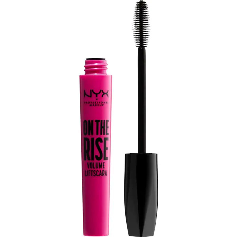 NYX Professional Makeup | La máscara de pestañas On The Rise: Eleva tus pestañas con esta máscara de pestañas, esencial en tu rutina de belleza. Disfruta de unas pestañas más densas y elevadas que enmarcarán tus ojos de manera espectacular.