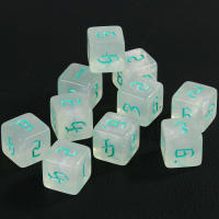 Dormia D6 Dados Personalizados De Alta Calidad En Acrílico Con Tinta Colorida Estilo Retro Para Juegos De Rol Y Entretenimiento - details 7