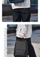 Mochila de de de de Pvc gran capacidad para para hombre, morral negocios Color sólido, Unisex, viaje - details 3