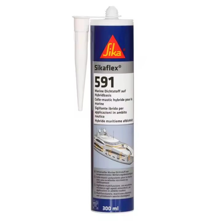 Sika Sikaflex 591 Monocomponente Silicona 300ml Transparente - 1