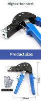 TAIMIMEI Ancorajes De Pared Hueca Con Tornillos Herramienta De Fijación Para Gypsum Y Pláster Cheville Molly Bolt Set De Obrador - details 5