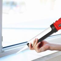 Pistola de calafateo inalámbrica, 10 Oz/300ml, pistola eléctrica de silicona con luz LED, 4 velocidades ajustables para batería Makita de 18V - details 1