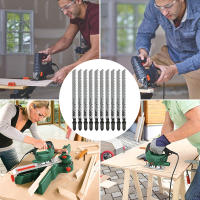 Juego De Hojas De Sierra Jigsaw 10/20Pcs T301CD T-Shaft HCS Para Corte De Madera Plástico Y Metal Accesorio De Herramienta Eléctrica Para DIY - details 5
