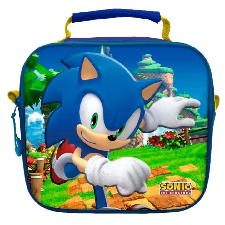 Mochila nevera Sonic con frontal 3D Eva 22x20x7 cm (Toybags T326-986) - 1