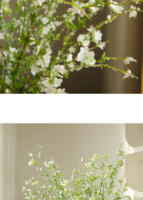 Palo De Sauce De Nieve Artificial De 116CM Para Decoración De Boda Y Hogar Estilo Nórdico Pastoral Florista Silken - details 6