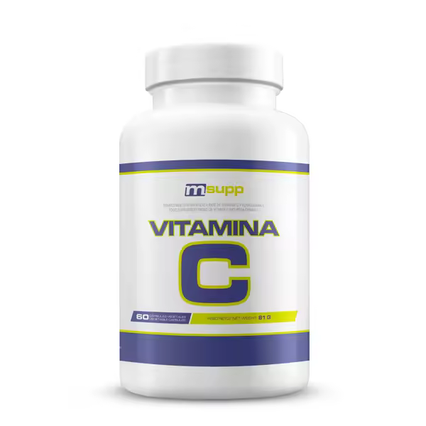 Vitamina C 1000mg - 60 Cápsulas Vegetales MM Supplements - 1