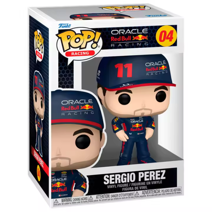 Figura Pop Formula 1 Sergio Perez-Figura de Vinilo Coleccionable - Idea de Regalo- Mercancia Oficial - Juguetes para Niños y Adultos - Movies Fans - Muñeco para Coleccionistas y Exposición - 1