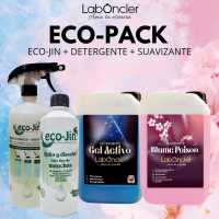 PACK DETERGENTE Gel Activo Laboncler + SUAVIZANTE Blume Poison Laboncler + ECOJIN 1L Aroma a elegir CON DIFUSOR - details 0
