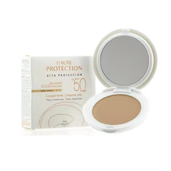 AVÈNE SPF 50 COMPACTO ALTA PROTECCION 1 ENVASE 10 g COLOR Sable-Arena - 1