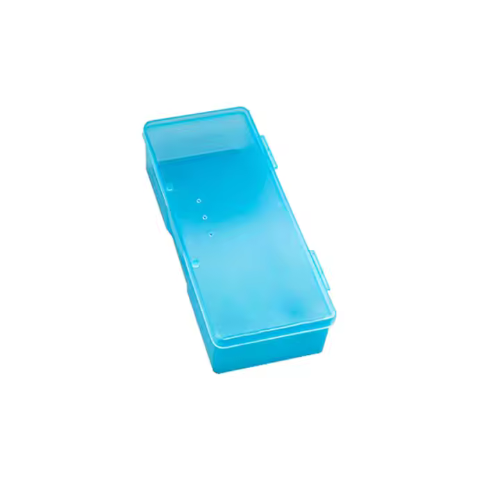 Caja De Almacenamiento Para Arte De Uñas Rectangular De Plástico Con Espátulas Brochas Y Archivos De Dibujos Caso Para Herramientas De Arte De Uñas - 1