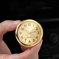 Reloj De Coche Portátil Y Miniatura Decorativo Para Interior Del Coche Luminoso Analógico Adorno De Reloj Para Automóviles - details 4