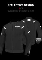 Chaqueta De Motocicleta Para Verano Transpirable Para Ciclismo Off-Road Comodidad En Ruta Protección Ropa Deportiva Unisex - details 4