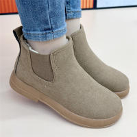 Botas Cortas Para Mujer Invierno Comodidad Transpirables De Cuero Sintético Antideslizantes Botines De Madre Calientes Y Seguras - details 0