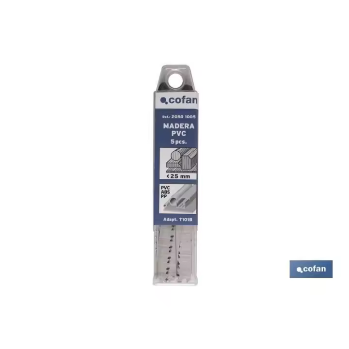 Sierra calar (5pcs) t101br hcs 75x2,5 madera/plast - 1