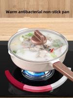 Sartén Profunda Multifuncional Antideslizante Para Freír Y Saltear Saneamiento Cocina Con Piedra Médica Antiadherente Para Huevo Y Omelette - details 6