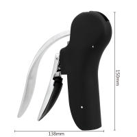 Aguja Para Botellas De Vino Profesional Manual Cortador De Película Abrebotellas Accesorios Para Cocina Y Barra De Acero Inoxidable Ecológico - details 1