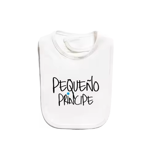 Babero algodón - Pequeño príncipe   Pioshop - 1