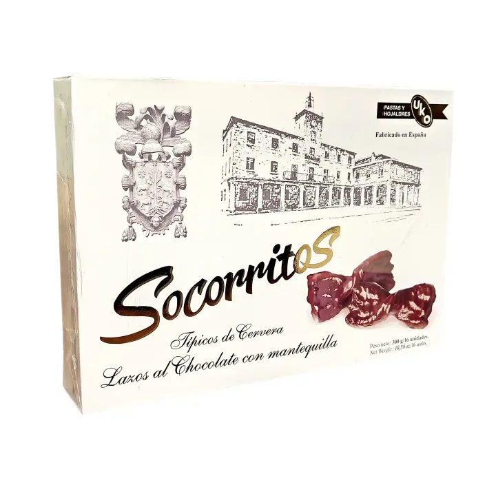 Lazos al chocolate con mantequilla. Pastas y hojaldres uko - 1