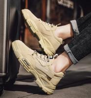 Botas De Seguridad Para Hombre Negras Al Aire Libre Antideslizantes Con Platforma Casual Deportivas Transpirables Para Primavera Tallas 39-44 - details 3