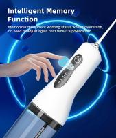 Cecodadi-Limpia de agua portátil, irrigador oral inalámbrico con mondadientes, limpiador dental recargable por USB, batería de litio de 1500mAh, inodoro, 4V máximo, para cuidado oral y limpieza de polvo de cuarzo - details 9