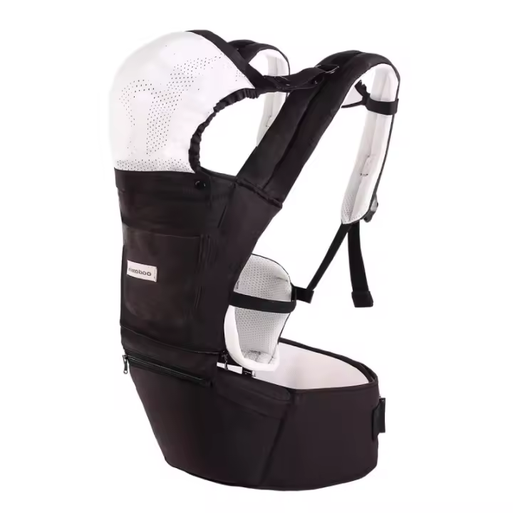 Kikkaboo Mochila Portabebés Ergonómica, interior acolchado Chloe - 1